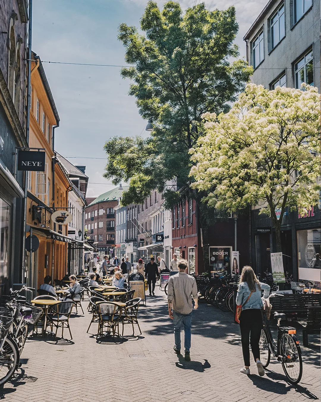 Venindehygge i Odense gågade